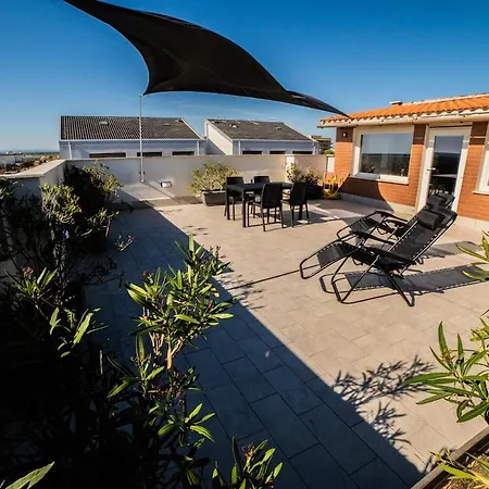 Francesca's Terrace Overlooking The Sea Fiumicino